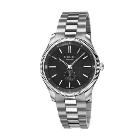 OROLOGIO AUTOMATICO NERO 40MM UOMO GUCCI G-TIMELESS YA126388 GUCCI
