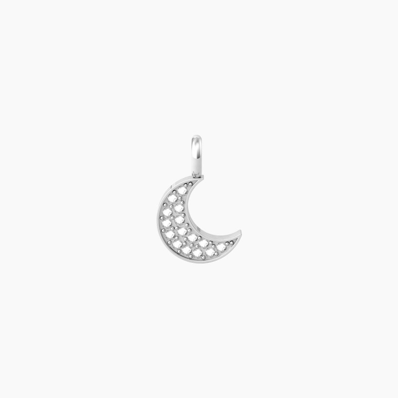 CIONDOLO LUNA CON CRISTALLI KIDULT