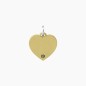 CIONDOLO CUORE NONNA PVD GOLD KIDULT