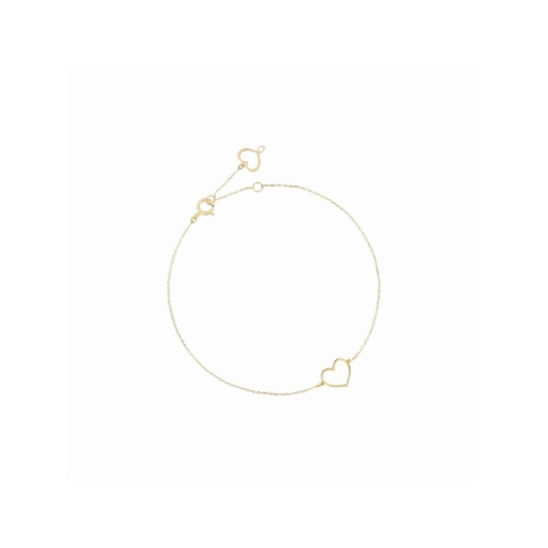 BRACCIALE 18KT CUORE TRAFORATO MAMAN ET SOPHIE BRACCIALE 18KT CUORE TRAFORATO MAMAN ET SOPHIE