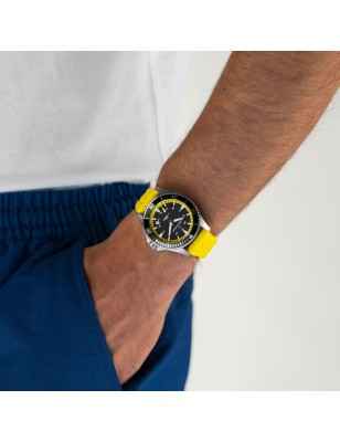 OROLOGIO SCUBA GIALLO AUTO 40MM UOMO-DONNA HAMILTON KHAKI NAVY H82395332 HAMILTON