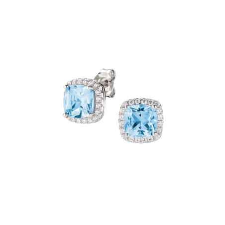 ORECCHINI LADY CON ACQUAMARINA DONNA AMEN  EQUABBACZ AMEN