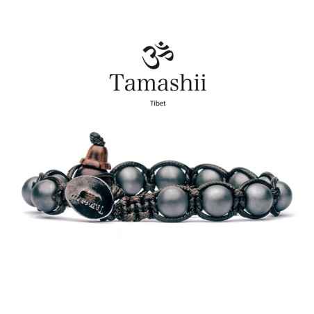 BRACCIALE EMATITE OPACA UOMO-DONNA TAMASHII 8 MM BHS900-71 TAMASHII