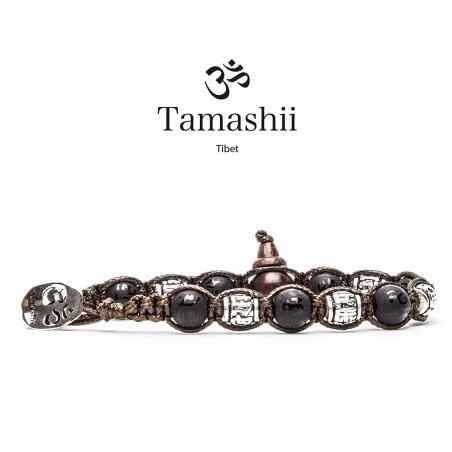 BRACCIALE ONICE OPACO UOMO-DONNA TAMASHII RUOTA DELLA PREGHIERA BHS900-221s TAMASHII
