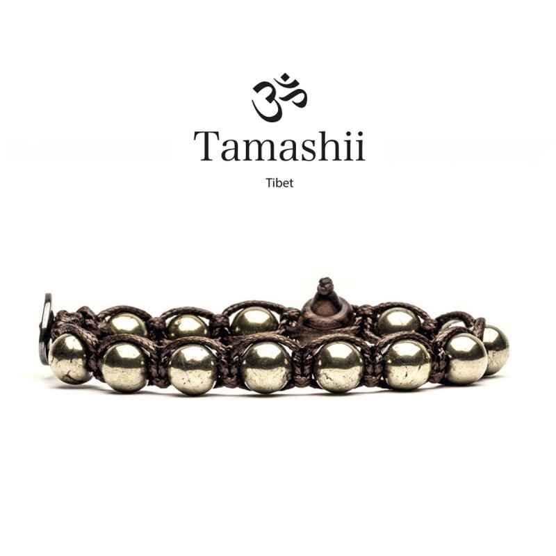 BRACCIALE PIRITE UOMO-DONNA TAMASHII 1 GIRO BRACCIALE PIRITE UOMO-DONNA TAMASHII 1 GIRO