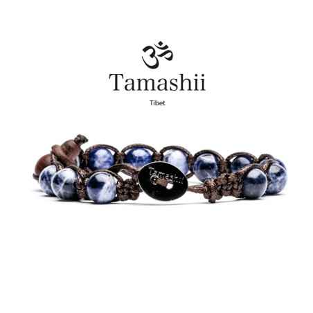 BRACCIALE SODALITE UOMO-DONNA TAMASHII 1 GIRO BHS900-51 TAMASHII