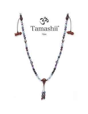 COLLANA AGATA AMARENA UOMO-DONNA TAMASHII MUDRA NHS1500-157 TAMASHII
