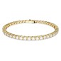 BRACCIALE TENNIS TAGLIO TONDO BIANCO DONNA SWAROVSKI BRACCIALE TENNIS TAGLIO TONDO BIANCO DONNA SWAROVSKI