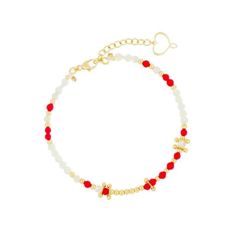 BRACCIALE MIA AFRICA CORALLO E MADREPERLA MAMAN ET SOPHIE BRACCIALE MIA AFRICA CORALLO E MADREPERLA MAMAN ET SOPHIE