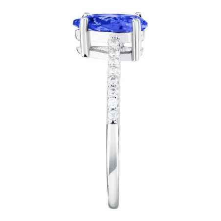 ANELLO TESORI ZIRCONE GOCCIA BLU MIS.18 DONNA MORELLATO 