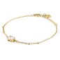 BRACCIALE TESORI SEMIRIGIDO PVD ORO DONNA MORELLATO 