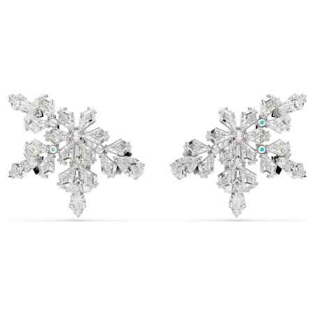 ORECCHINI A CLIP IDYLLIA MEZZO FIOCCO DI NEVE DONNA SWAROVSKI  5692635 SWAROVSKI