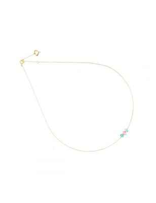 GIROCOLLO 18KT APATITE E TOPAZIO ROSA MAMAN ET SOPHIE GCSSO2AP1TR MAMAN ET SOPHIE