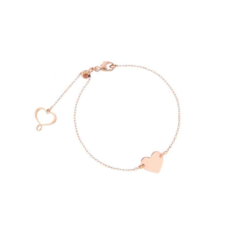 BRACCIALE CATENA CON CUORE DONNA MAMAN ET SOPHIE 