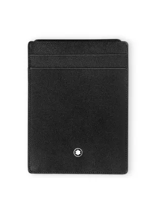 PORTA CARTE 4 SCOMPARTI CON PORTA DOCUMENTO MONTBLANC MEISTERSTUCK 198328 MONTBLANC