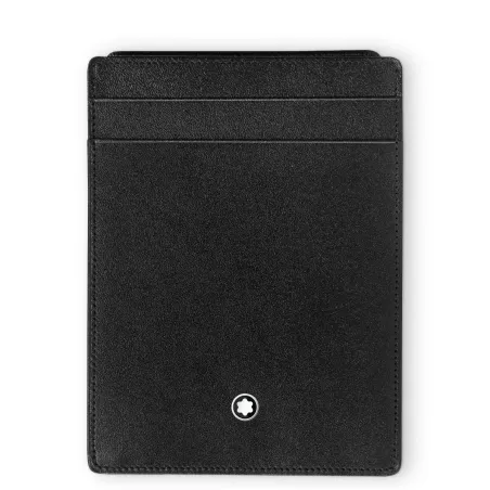 PORTA CARTE 4 SCOMPARTI CON PORTA DOCUMENTO MONTBLANC MEISTERSTUCK 198328 MONTBLANC