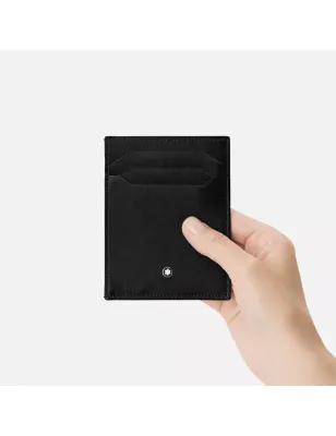 PORTA CARTE 4 SCOMPARTI CON PORTA DOCUMENTO MONTBLANC MEISTERSTUCK
