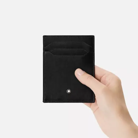 PORTA CARTE 4 SCOMPARTI CON PORTA DOCUMENTO MONTBLANC MEISTERSTUCK