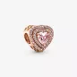 CHARM CUORE PIETRE ROSA PANDORA CHARM CUORE PIETRE ROSA PANDORA