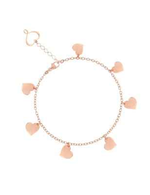 BRACCIALE CATENA CON 7 CUORI MAMAN ET SOPHIE BRCUO07 MAMAN ET SOPHIE