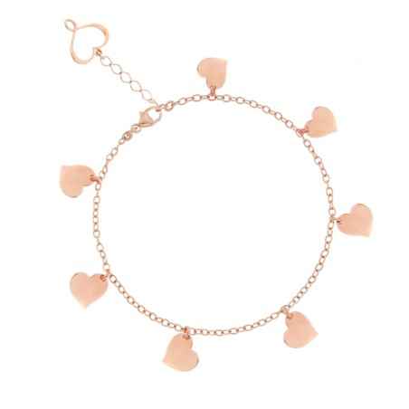 BRACCIALE CATENA CON 7 CUORI MAMAN ET SOPHIE BRCUO07 MAMAN ET SOPHIE