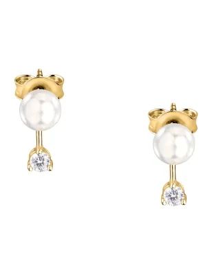 ORECCHINI PERLA E ZIRCONE BIANCO DONNA MORELLATO  SAWM09 MORELLATO