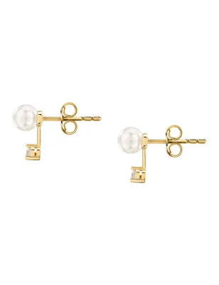 ORECCHINI PERLA E ZIRCONE BIANCO DONNA MORELLATO  SAWM09 MORELLATO