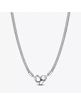 COLLANA MAGLIA GEOMETRICA CON CHIUSURA A CUORE PANDORA 392451C00-45 PANDORA