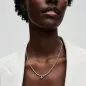 COLLANA MAGLIA GEOMETRICA CON CHIUSURA A CUORE PANDORA COLLANA MAGLIA GEOMETRICA CON CHIUSURA A CUORE PANDORA