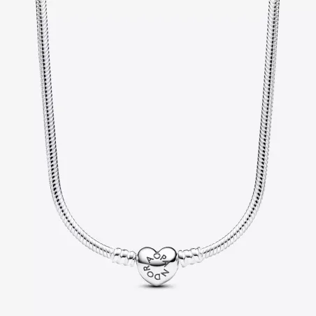 COLLANA CHIUSURA CUORE DONNA PANDORA  393091C00-45 PANDORA