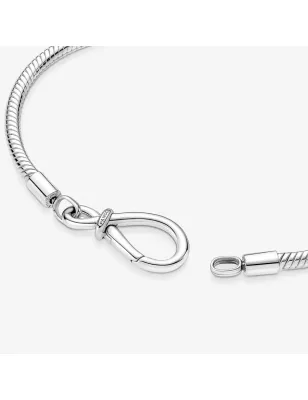BRACCIALE CON CHIUSURA A NODO INFINITO PANDORA 590792C00-17 PANDORA