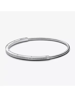 BRACCIALE RIGIDO SIGNATURE CON PAVE' DONNA PANDORA  592313C01-2 PANDORA