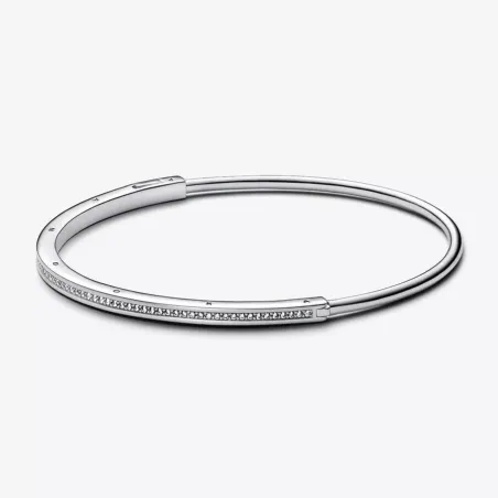 BRACCIALE RIGIDO SIGNATURE CON PAVE' DONNA PANDORA  592313C01-2 PANDORA
