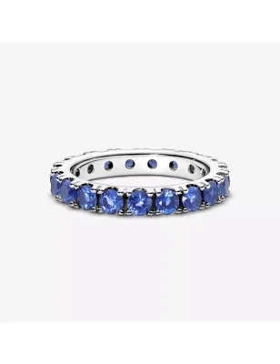 ANELLO FASCIA SCINTILLANTE BLU MIS.48 DONNA PANDORA 190050C02-48 PANDORA