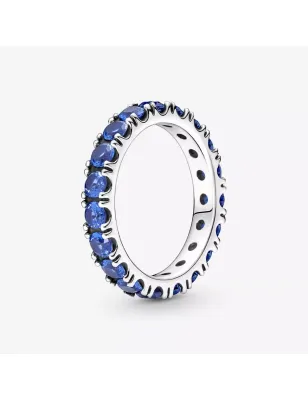ANELLO FASCIA SCINTILLANTE BLU MIS.50 DONNA PANDORA 190050C02-50 PANDORA