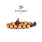 BRACCIALE ORANGE CALCITE TAMASHII 1 GIRO BRACCIALE ORANGE CALCITE TAMASHII 1 GIRO