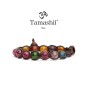 BRACCIALE MIXED COLOUR STONE TAMASHII 1 GIRO BRACCIALE MIXED COLOUR STONE TAMASHII 1 GIRO