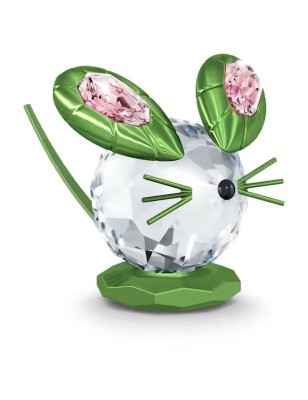 DECORAZIONE MOUSE DULCIS VERDE GRANDE SWAROVSKI 5619214 SWAROVSKI