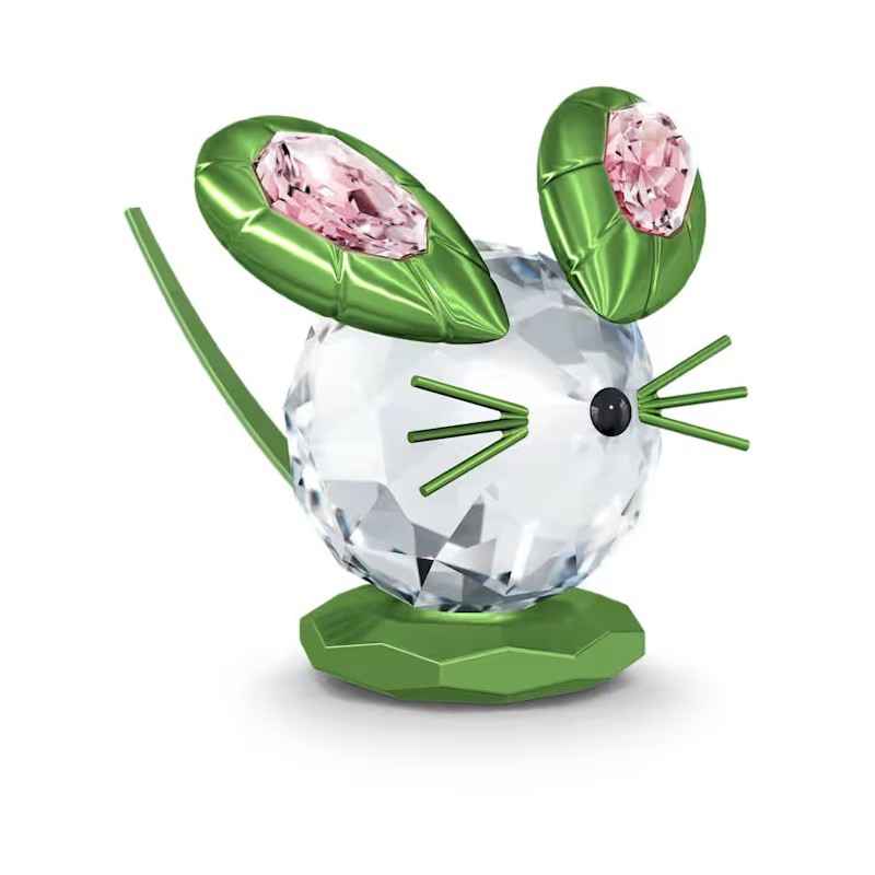 DECORAZIONE MOUSE DULCIS VERDE GRANDE SWAROVSKI DECORAZIONE MOUSE DULCIS VERDE GRANDE SWAROVSKI