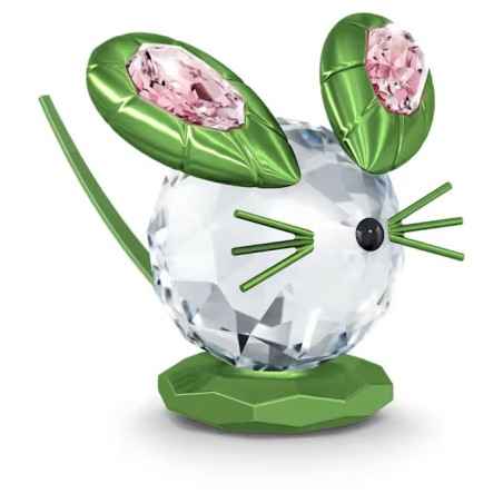 DECORAZIONE MOUSE DULCIS VERDE GRANDE SWAROVSKI 5619214 SWAROVSKI