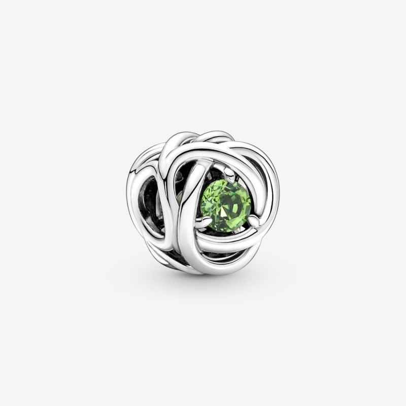 CHARM CERCHIO ETERNO VERDE AGOSTO DONNA PANDORA CHARM CERCHIO ETERNO VERDE AGOSTO DONNA PANDORA