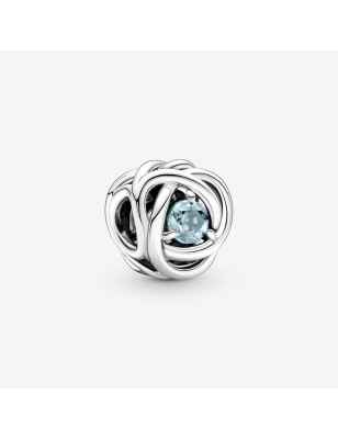 CHARM CERCHIO ETERNO AZZURRO MARZO DONNA PANDORA 790065C09 PANDORA