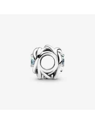 CHARM CERCHIO ETERNO AZZURRO MARZO DONNA PANDORA 790065C09 PANDORA