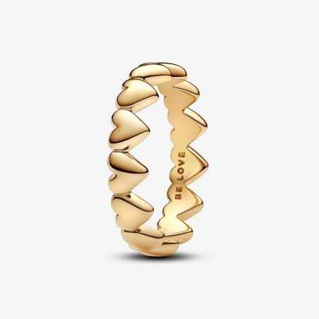 ANELLO FASCIA A CUORI BE LOVE MIS.58 DONNA PANDORA  163427C00-58 PANDORA