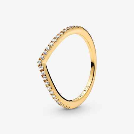 ANELLO DESIDERIO SCINTILLANTE PLACCATO ORO MIS.52 PANDORA 168758C01-52 PANDORA