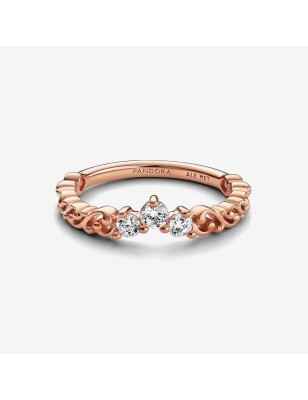 ANELLO TIARA ORIENTALE PVD ORO ROSA MIS.56 DONNA PANDORA  182232C01-56 PANDORA