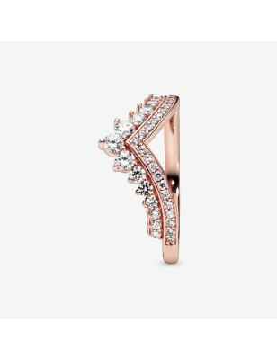 ANELLO DESIDERIO PRINCIPESCO PVD ORO ROSA MIS.48 PANDORA 187736CZ-48 PANDORA