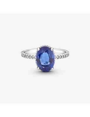 ANELLO PIETRA BLU MIS.58 DONNA PANDORA 190056C01-58 PANDORA