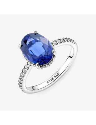 ANELLO PIETRA BLU MIS.58 DONNA PANDORA 190056C01-58 PANDORA