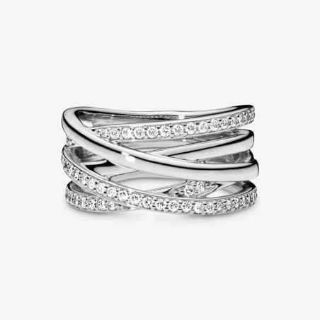 ANELLO FASCIA INTRECCIATA MIS.48 DONNA PANDORA 